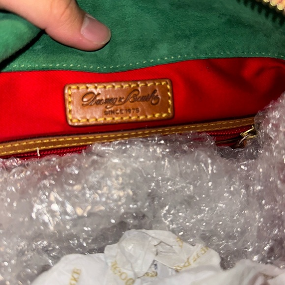 Dooney & Bourke Florentine Satchel Purse Bag Natural...